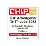 Chip Award - Top Arbeitgeber für IT Jobs