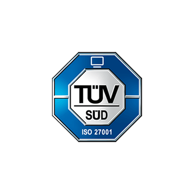 Zertifikat TUEV SUED ISO 27001
